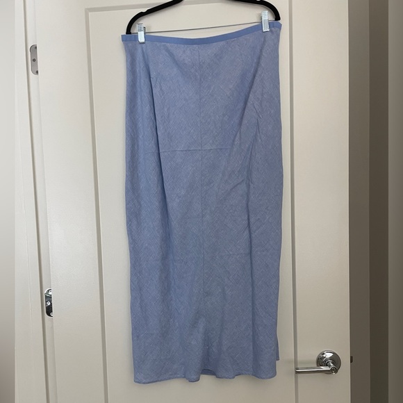 JCrew Linen Maxi Skirt - Picture 3 of 7